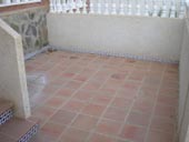 Tiled Front Patio